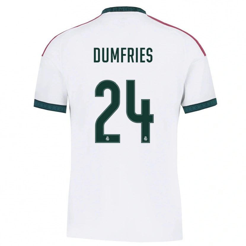Danxen Damen Denzel Dumfries #24 Dunkelgrün Weiß Rot Heimtrikot Trikot 2026/27 T-Shirt Österreich