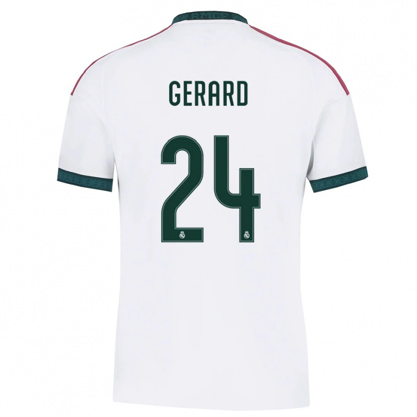Danxen Damen Meline Gerard #24 Dunkelgrün Weiß Rot Heimtrikot Trikot 2026/27 T-Shirt Österreich