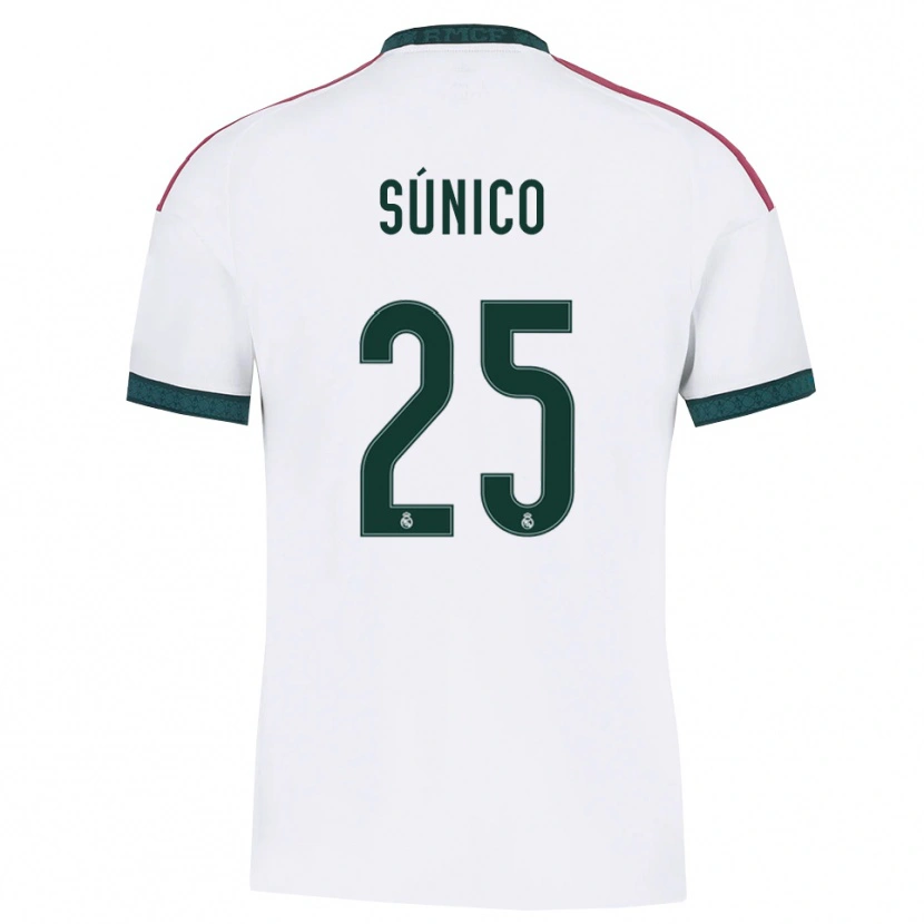 Danxen Damen Guille Súnico #25 Dunkelgrün Weiß Rot Heimtrikot Trikot 2026/27 T-Shirt Österreich