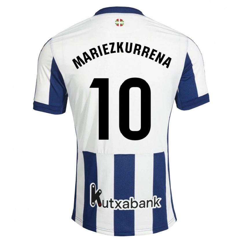 Danxen Damen Arkaitz Mariezkurrena #10 Marineweiß Goldrute Heimtrikot Trikot 2026/27 T-Shirt Österreich