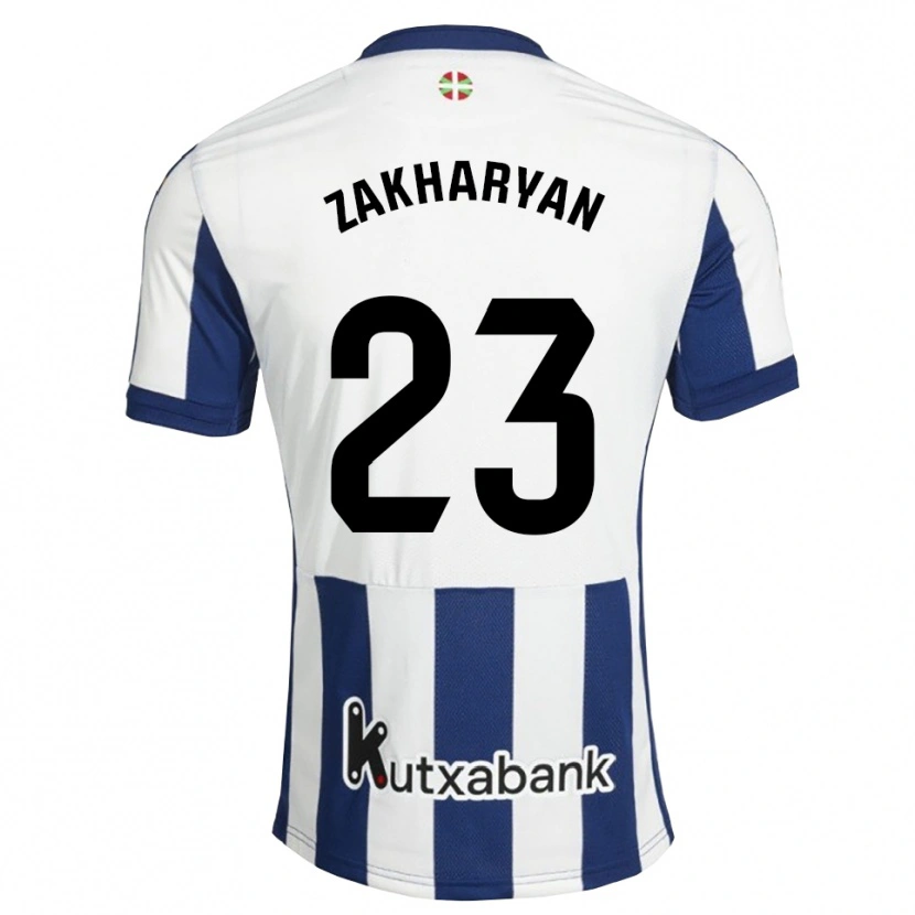 Danxen Damen Arsen Zakharyan #23 Marineweiß Goldrute Heimtrikot Trikot 2026/27 T-Shirt Österreich