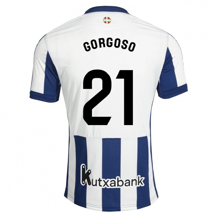 Danxen Damen Emma Ramirez Gorgoso #21 Marineweiß Goldrute Heimtrikot Trikot 2026/27 T-Shirt Österreich