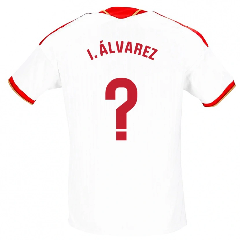 Danxen Damen Isabel Álvarez #0 Weiß Rot Heimtrikot Trikot 2026/27 T-Shirt Österreich