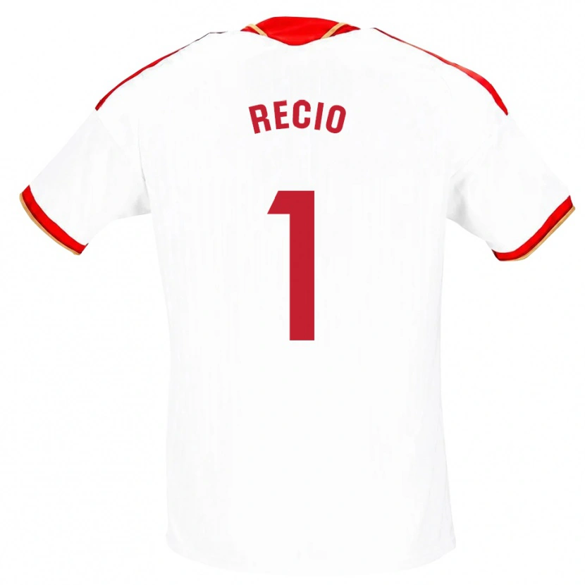Danxen Damen Sergio Recio #1 Weiß Rot Heimtrikot Trikot 2026/27 T-Shirt Österreich