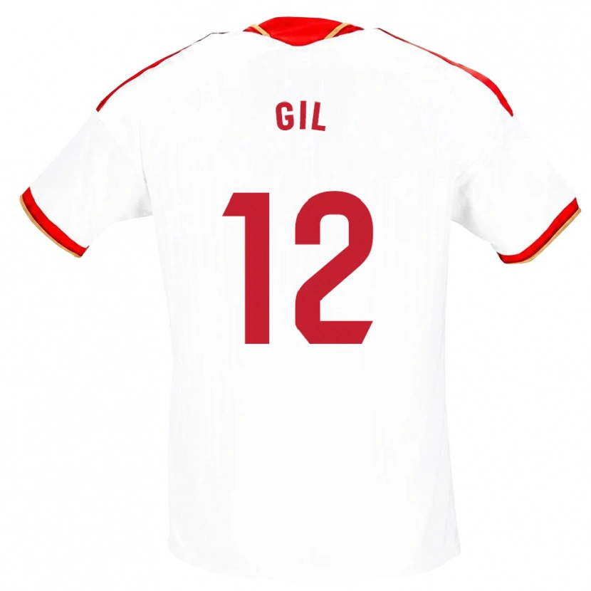Danxen Damen Dani Gil #12 Weiß Rot Heimtrikot Trikot 2026/27 T-Shirt Österreich