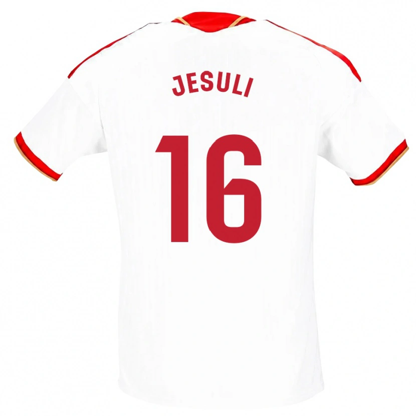 Danxen Damen Jesuli #16 Weiß Rot Heimtrikot Trikot 2026/27 T-Shirt Österreich