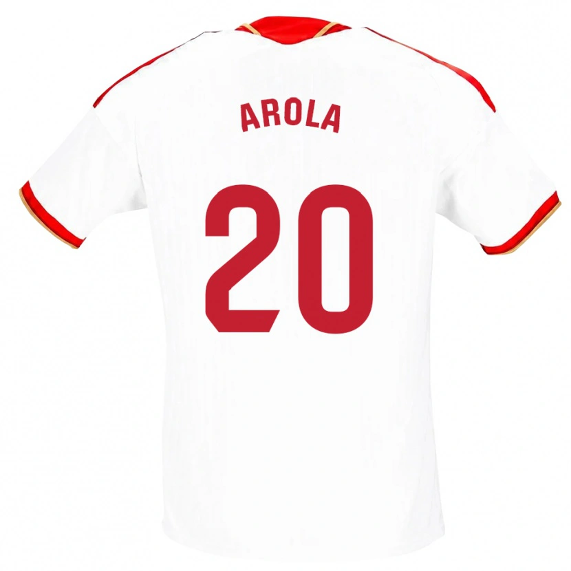 Danxen Damen Arola Aparicio Gili #20 Weiß Rot Heimtrikot Trikot 2026/27 T-Shirt Österreich