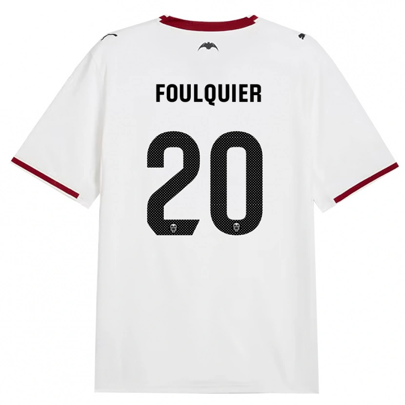 Danxen Damen Dimitri Foulquier #20 Schwarz Weiß Rot Gelb Heimtrikot Trikot 2026/27 T-Shirt Österreich