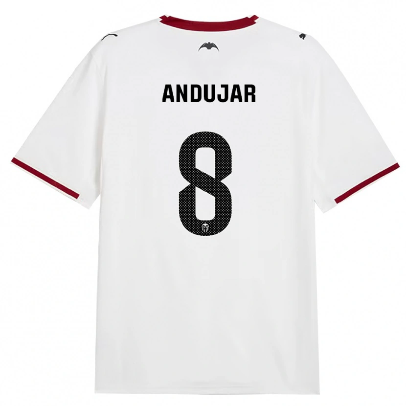 Danxen Damen Candela Andujar #8 Schwarz Weiß Rot Gelb Heimtrikot Trikot 2026/27 T-Shirt Österreich