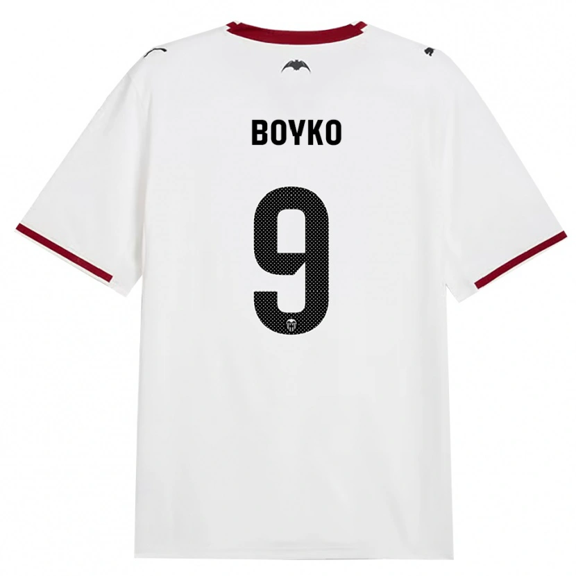 Danxen Damen Yaroslav Boyko #9 Schwarz Weiß Rot Gelb Heimtrikot Trikot 2026/27 T-Shirt Österreich