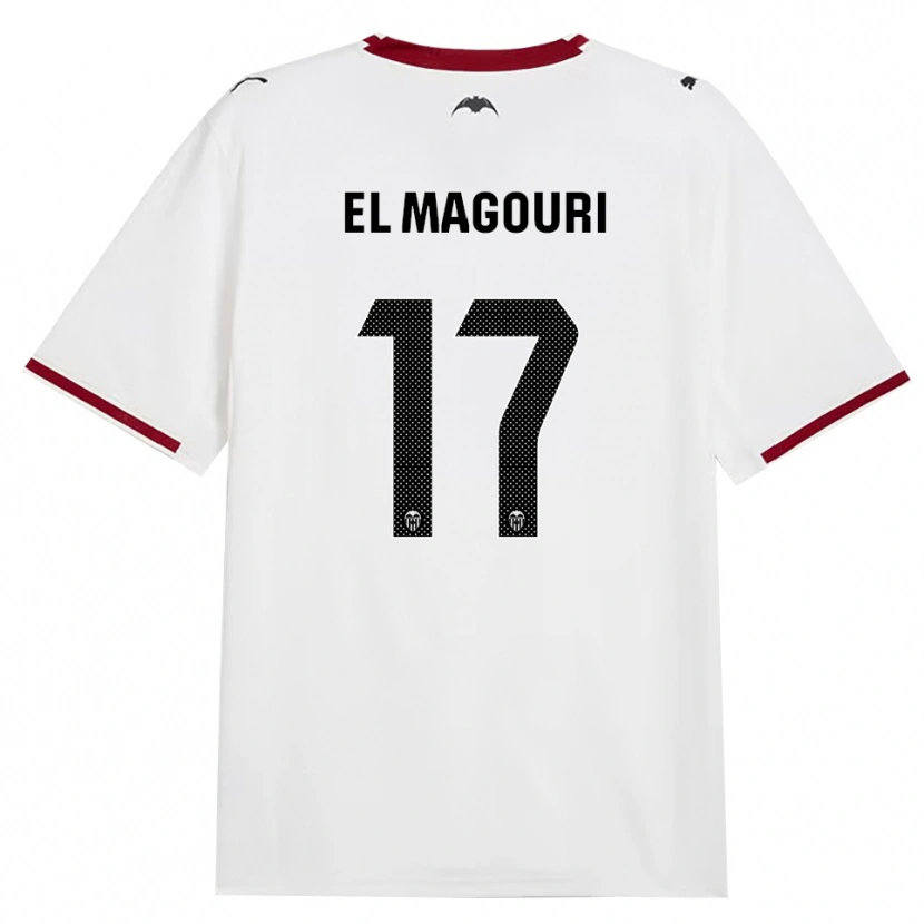 Danxen Damen Anas El Magouri #17 Schwarz Weiß Rot Gelb Heimtrikot Trikot 2026/27 T-Shirt Österreich