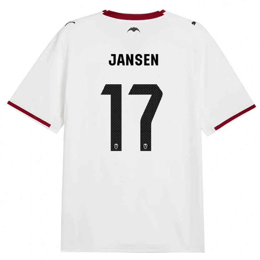Danxen Damen Ellen Jansen #17 Schwarz Weiß Rot Gelb Heimtrikot Trikot 2026/27 T-Shirt Österreich