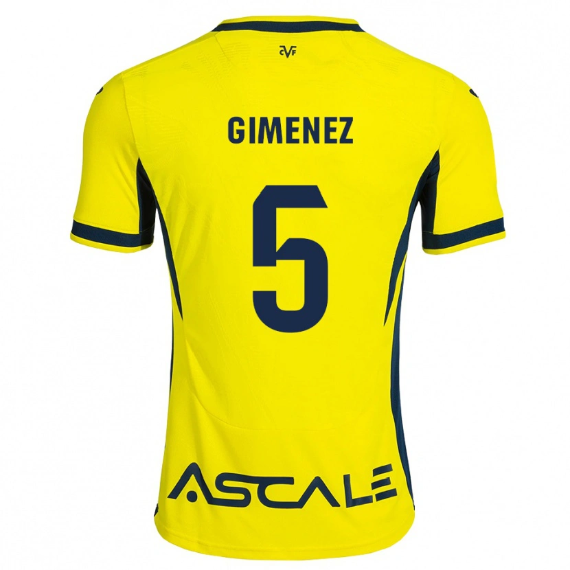 Danxen Damen Yenifer Giménez #5 Gelb Schwarz Rot Heimtrikot Trikot 2026/27 T-Shirt Österreich