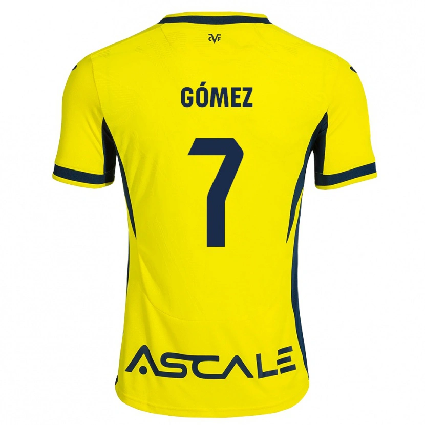 Danxen Damen Valen Gómez #7 Gelb Schwarz Rot Heimtrikot Trikot 2026/27 T-Shirt Österreich