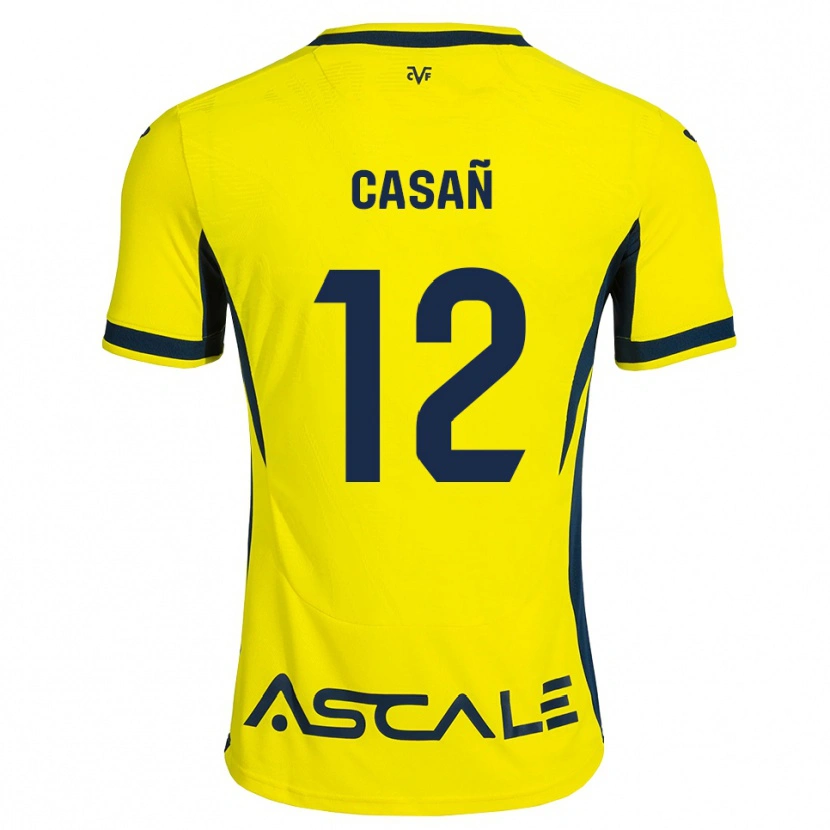Danxen Damen Jorge Casañ #12 Gelb Schwarz Rot Heimtrikot Trikot 2026/27 T-Shirt Österreich
