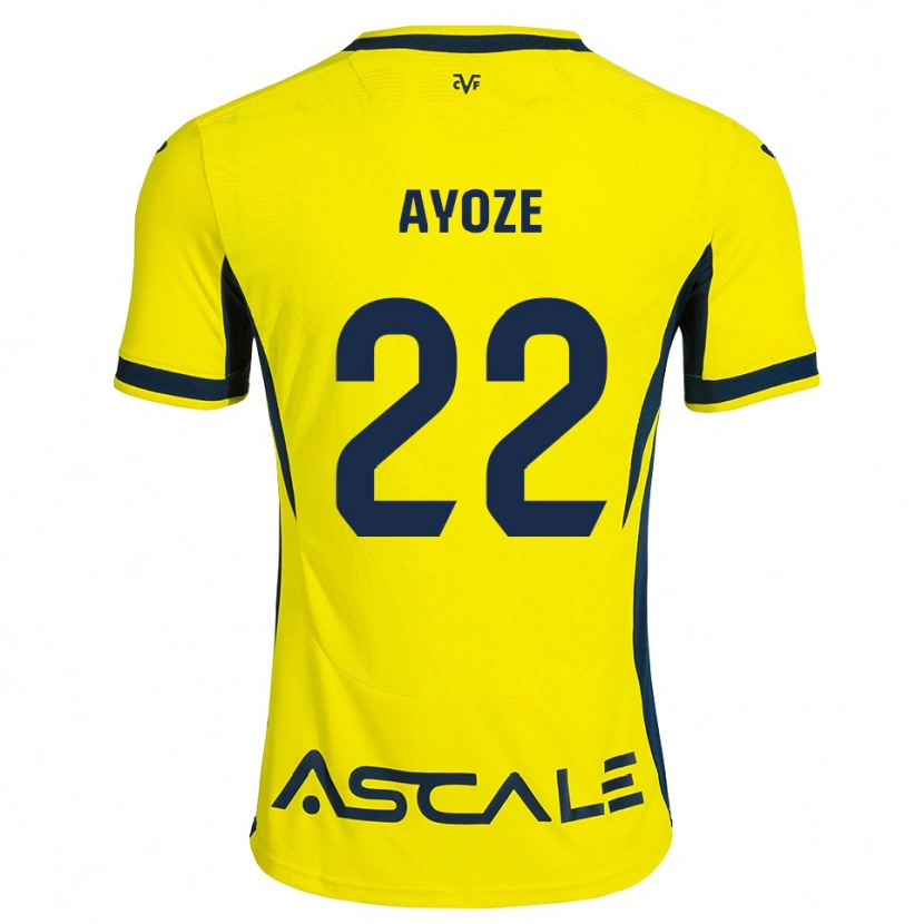 Danxen Damen Ayoze Pérez #22 Gelb Schwarz Rot Heimtrikot Trikot 2026/27 T-Shirt Österreich