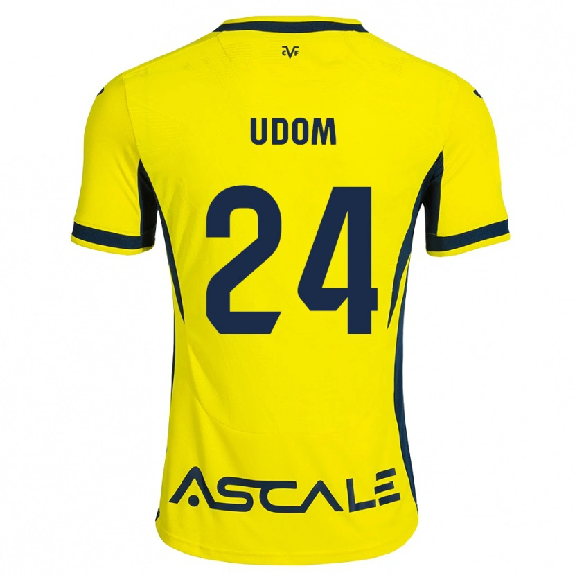 Danxen Damen Ekerette Udom #24 Gelb Schwarz Rot Heimtrikot Trikot 2026/27 T-Shirt Österreich
