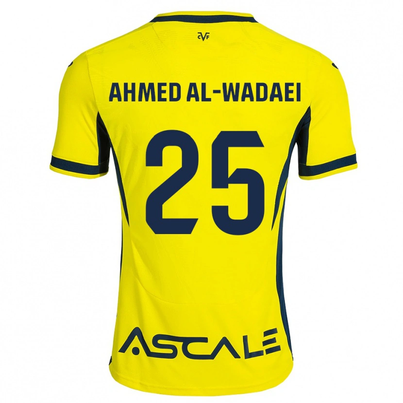 Danxen Damen Sayed Ahmed Al-Wadaei #25 Gelb Schwarz Rot Heimtrikot Trikot 2026/27 T-Shirt Österreich
