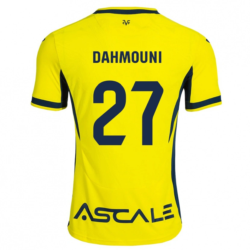Danxen Damen Moha Dahmouni #27 Gelb Schwarz Rot Heimtrikot Trikot 2026/27 T-Shirt Österreich