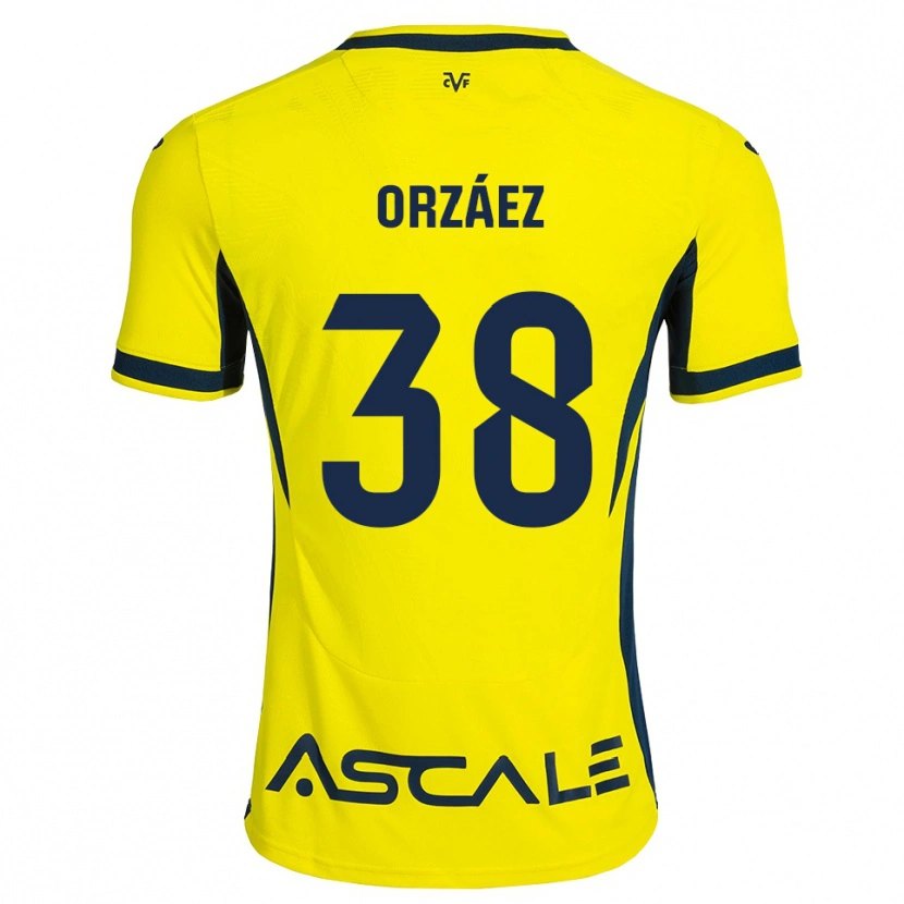 Danxen Damen Sergio Orzáez #38 Gelb Schwarz Rot Heimtrikot Trikot 2026/27 T-Shirt Österreich