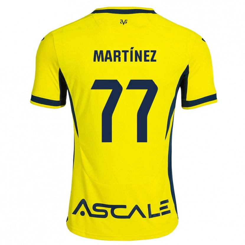 Danxen Damen Enric Martínez #77 Gelb Schwarz Rot Heimtrikot Trikot 2026/27 T-Shirt Österreich