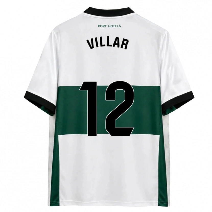 Danxen Damen Gonzalo Villar #12 Grün Weiß Rot Heimtrikot Trikot 2026/27 T-Shirt Österreich