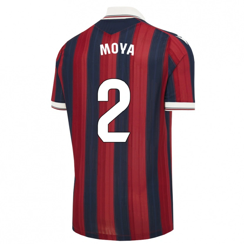 Danxen Damen Alejandro Moya #2 Mitternachtsblau Rot Heimtrikot Trikot 2026/27 T-Shirt Österreich