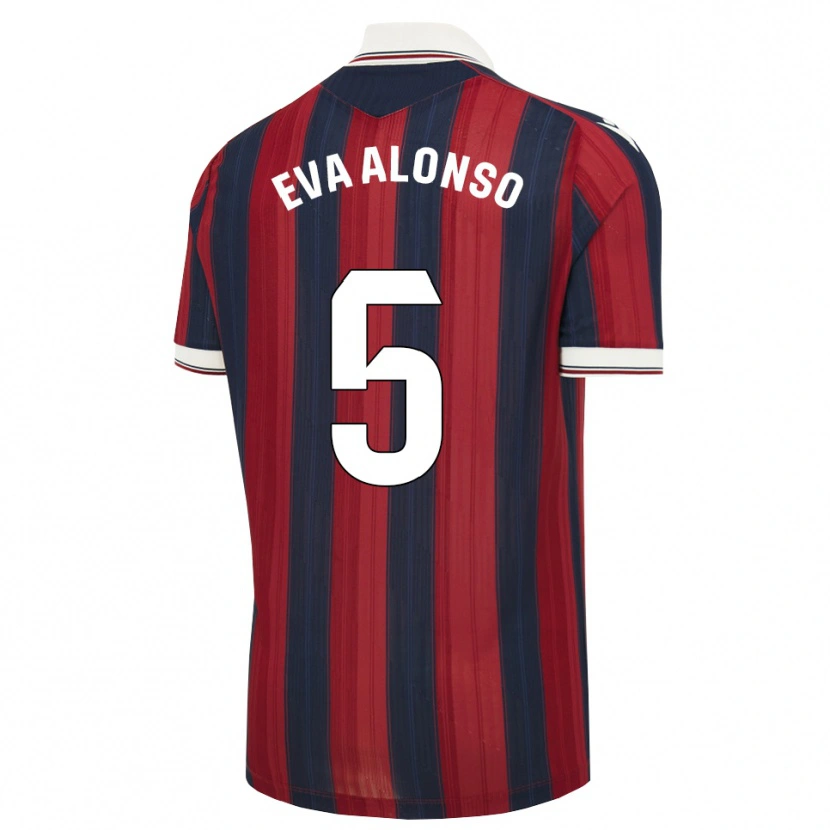 Danxen Damen Eva Alonso #5 Mitternachtsblau Rot Heimtrikot Trikot 2026/27 T-Shirt Österreich