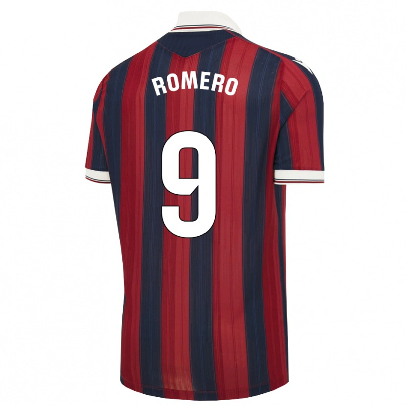 Danxen Damen Iván Romero #9 Mitternachtsblau Rot Heimtrikot Trikot 2026/27 T-Shirt Österreich