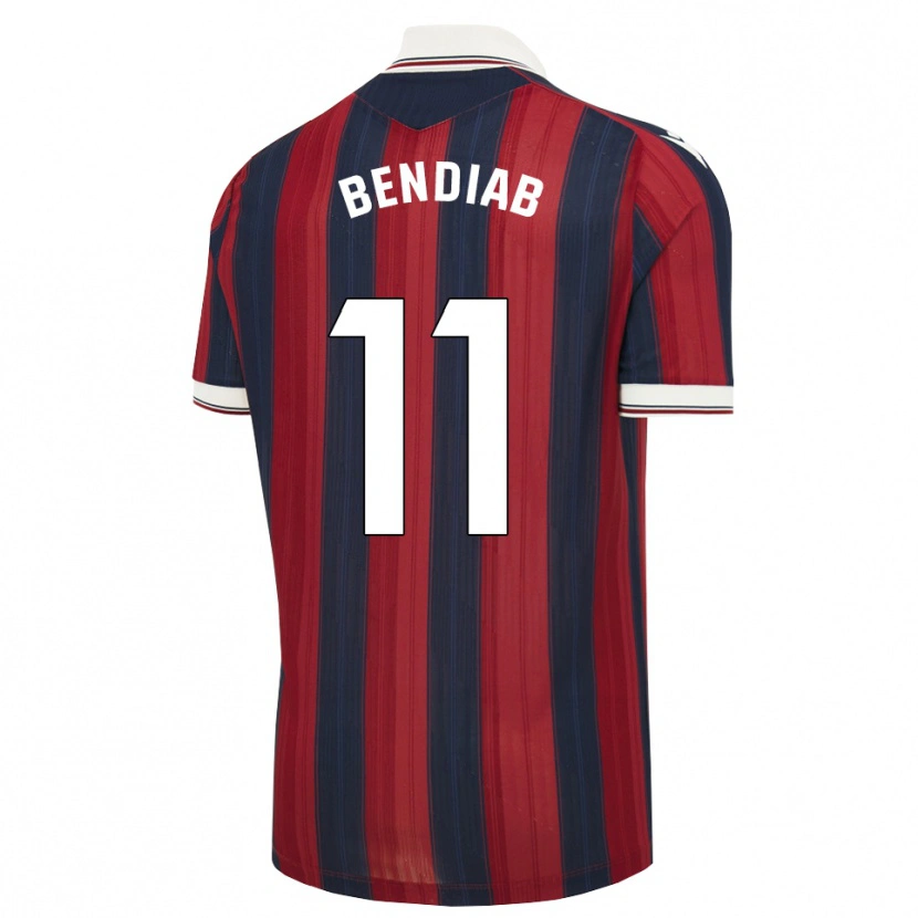 Danxen Damen Zadig Bendiab #11 Mitternachtsblau Rot Heimtrikot Trikot 2026/27 T-Shirt Österreich