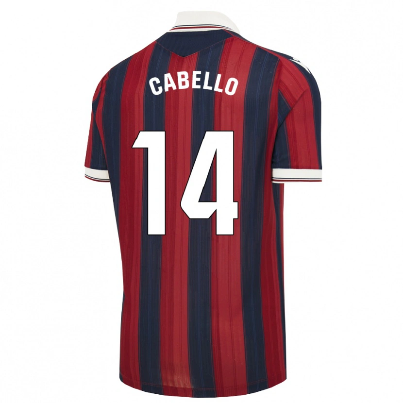 Danxen Damen Jorge Cabello #14 Mitternachtsblau Rot Heimtrikot Trikot 2026/27 T-Shirt Österreich