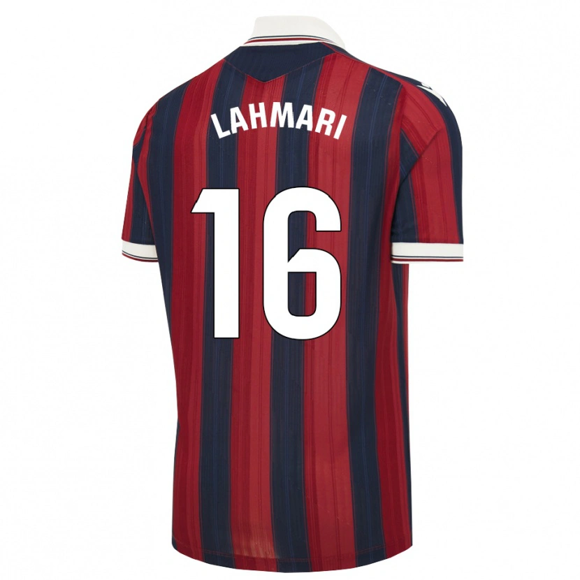 Danxen Damen Anissa Lahmari #16 Mitternachtsblau Rot Heimtrikot Trikot 2026/27 T-Shirt Österreich