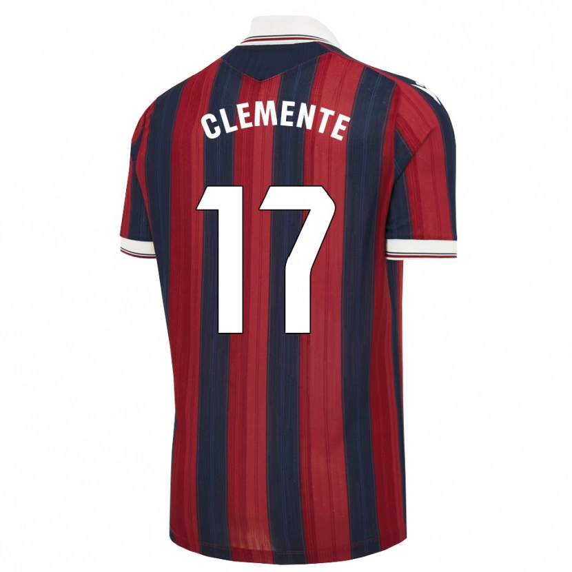 Danxen Damen Óscar Clemente #17 Mitternachtsblau Rot Heimtrikot Trikot 2026/27 T-Shirt Österreich