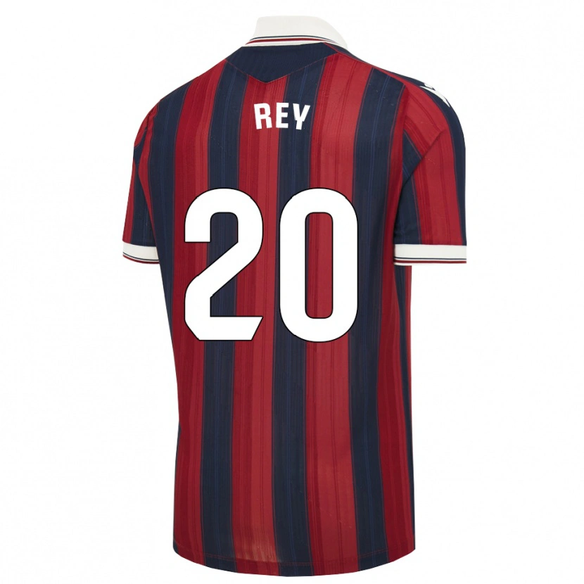 Danxen Damen Oriol Rey #20 Mitternachtsblau Rot Heimtrikot Trikot 2026/27 T-Shirt Österreich