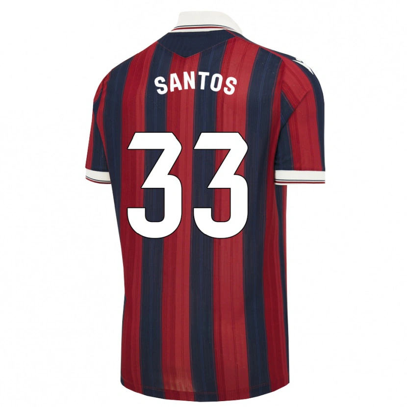 Danxen Damen Marc Santos #33 Mitternachtsblau Rot Heimtrikot Trikot 2026/27 T-Shirt Österreich