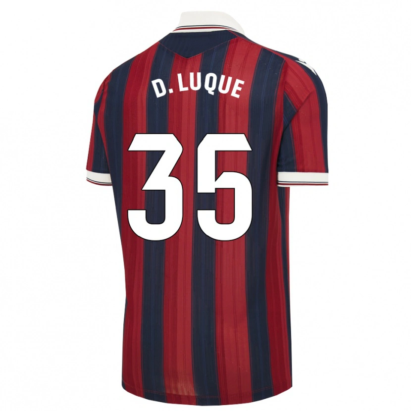 Danxen Damen Daniela Luque Fernández #35 Mitternachtsblau Rot Heimtrikot Trikot 2026/27 T-Shirt Österreich