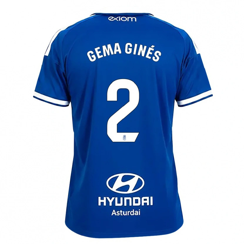 Danxen Damen Gema Ginés #2 Mittelblau Weiß Heimtrikot Trikot 2026/27 T-Shirt Österreich