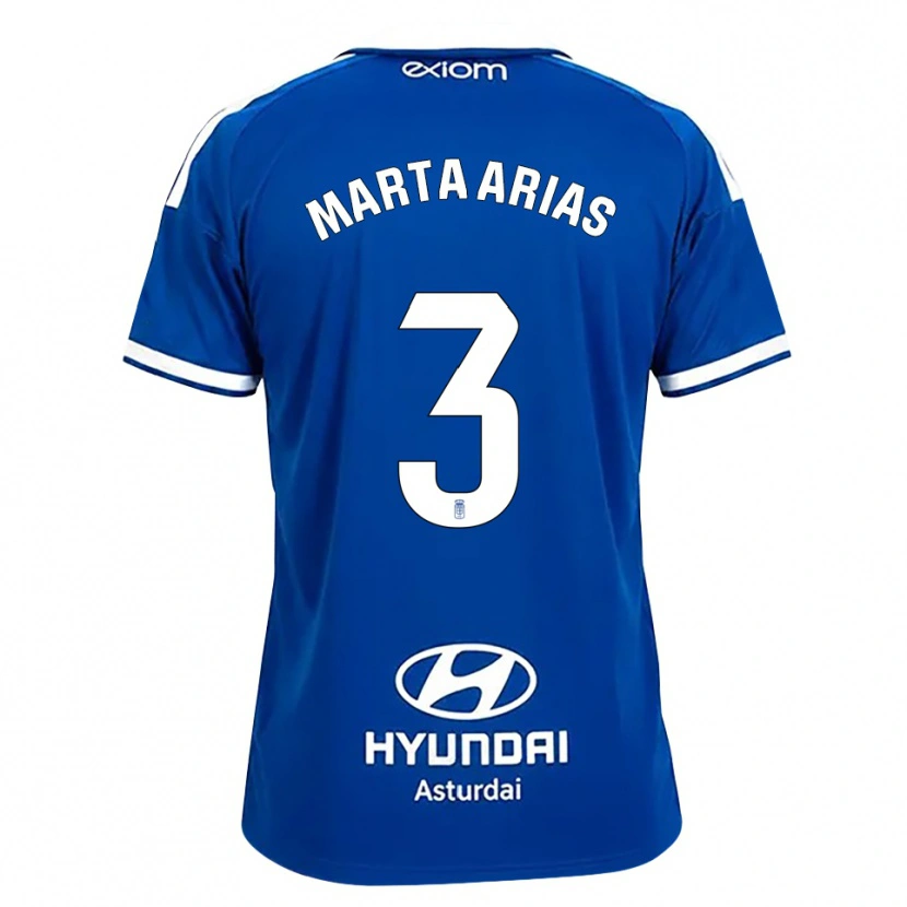 Danxen Damen Marta Arias #3 Mittelblau Weiß Heimtrikot Trikot 2026/27 T-Shirt Österreich
