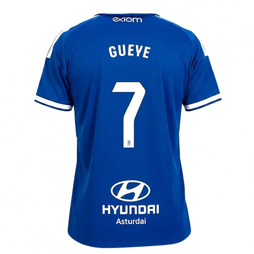 Danxen Damen Lamine Gueye #7 Mittelblau Weiß Heimtrikot Trikot 2026/27 T-Shirt Österreich