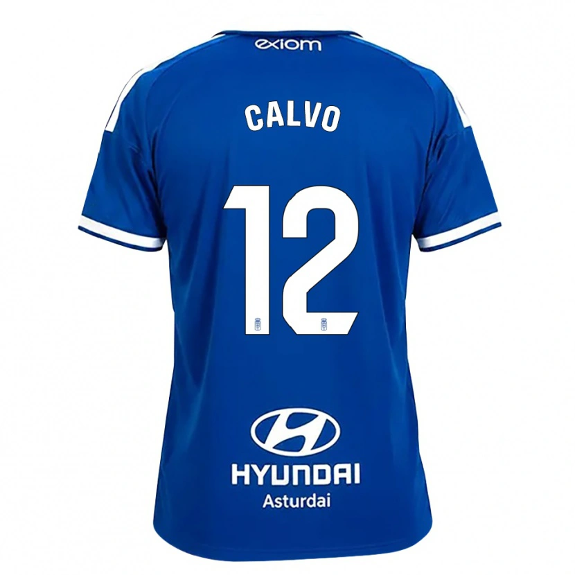 Danxen Damen Dani Calvo #12 Mittelblau Weiß Heimtrikot Trikot 2026/27 T-Shirt Österreich