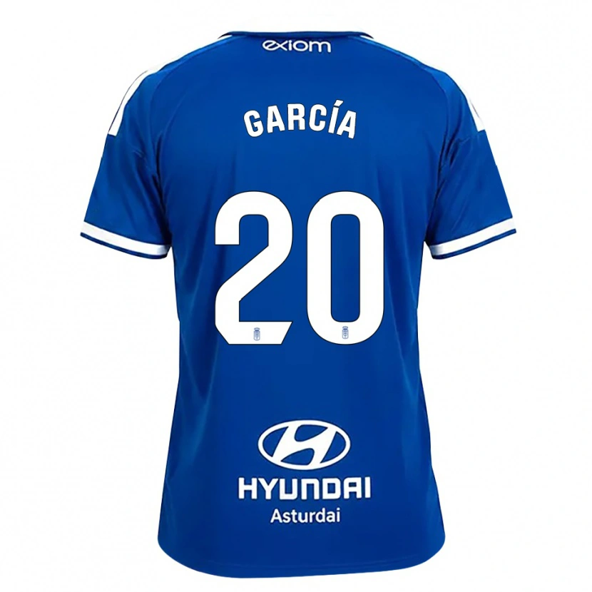 Danxen Damen Pelayo García #20 Mittelblau Weiß Heimtrikot Trikot 2026/27 T-Shirt Österreich