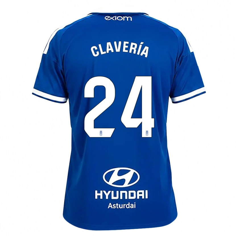 Danxen Damen Miguel Clavería #24 Mittelblau Weiß Heimtrikot Trikot 2026/27 T-Shirt Österreich
