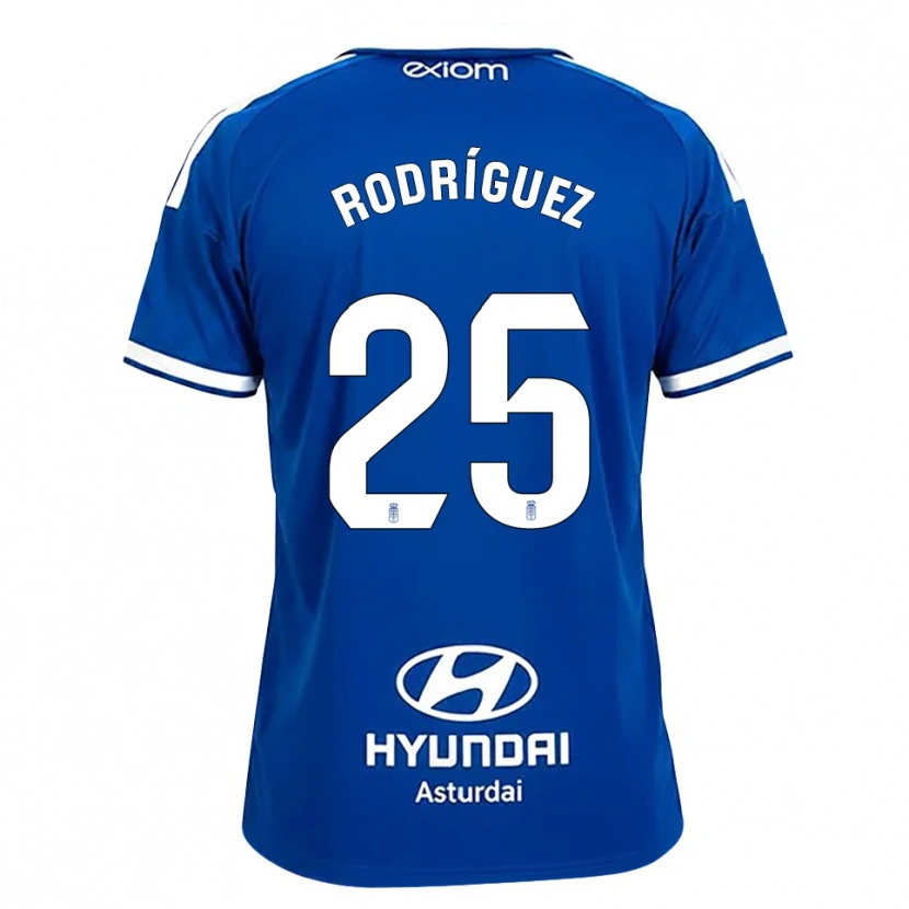 Danxen Damen Álvaro Rodríguez #25 Mittelblau Weiß Heimtrikot Trikot 2026/27 T-Shirt Österreich