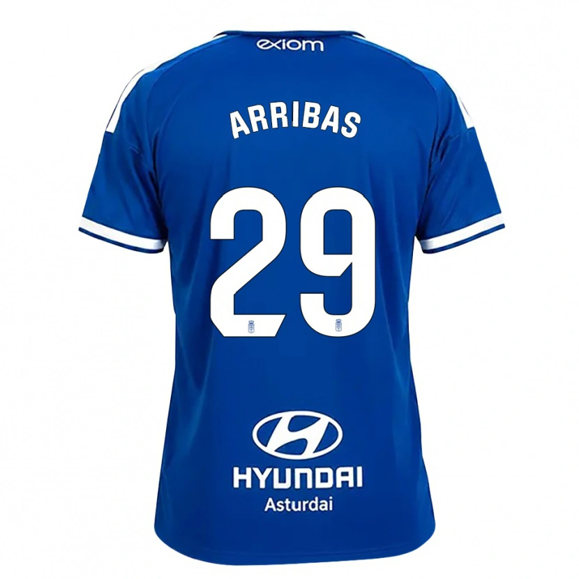 Danxen Damen Arturo Arribas #29 Mittelblau Weiß Heimtrikot Trikot 2026/27 T-Shirt Österreich