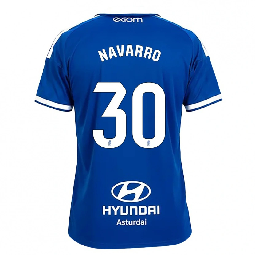 Danxen Damen Iker Navarro #30 Mittelblau Weiß Heimtrikot Trikot 2026/27 T-Shirt Österreich