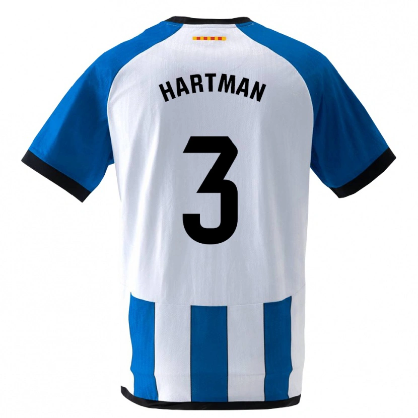Danxen Damen Quilindschy Hartman #3 Königsblau Weiß Heimtrikot Trikot 2026/27 T-Shirt Österreich