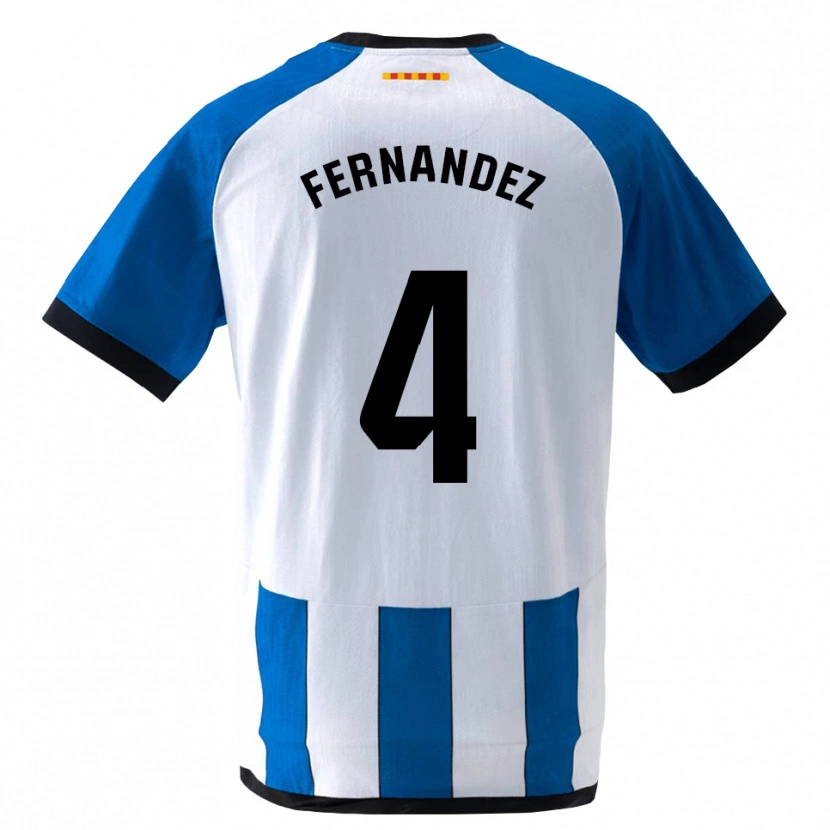 Danxen Damen Marcos Fernández #4 Königsblau Weiß Heimtrikot Trikot 2026/27 T-Shirt Österreich