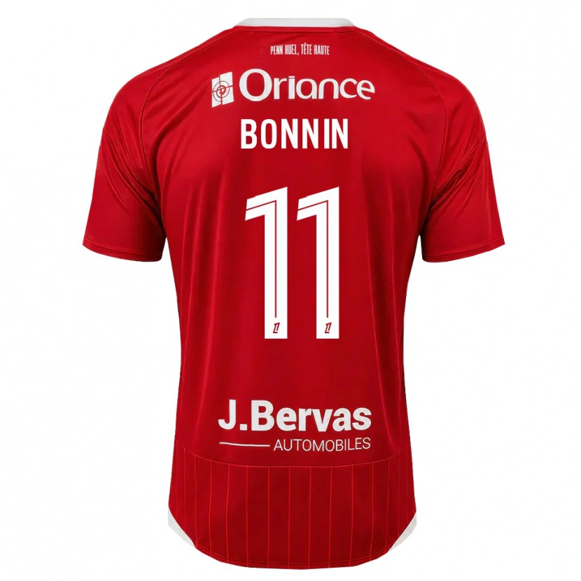 Danxen Damen Lilian Bonnin #11 Weiß Rot Heimtrikot Trikot 2026/27 T-Shirt Österreich