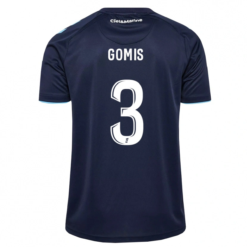 Danxen Damen Georges Gomis #3 Kornblumenblau Mitternachtsblau Heimtrikot Trikot 2026/27 T-Shirt Österreich
