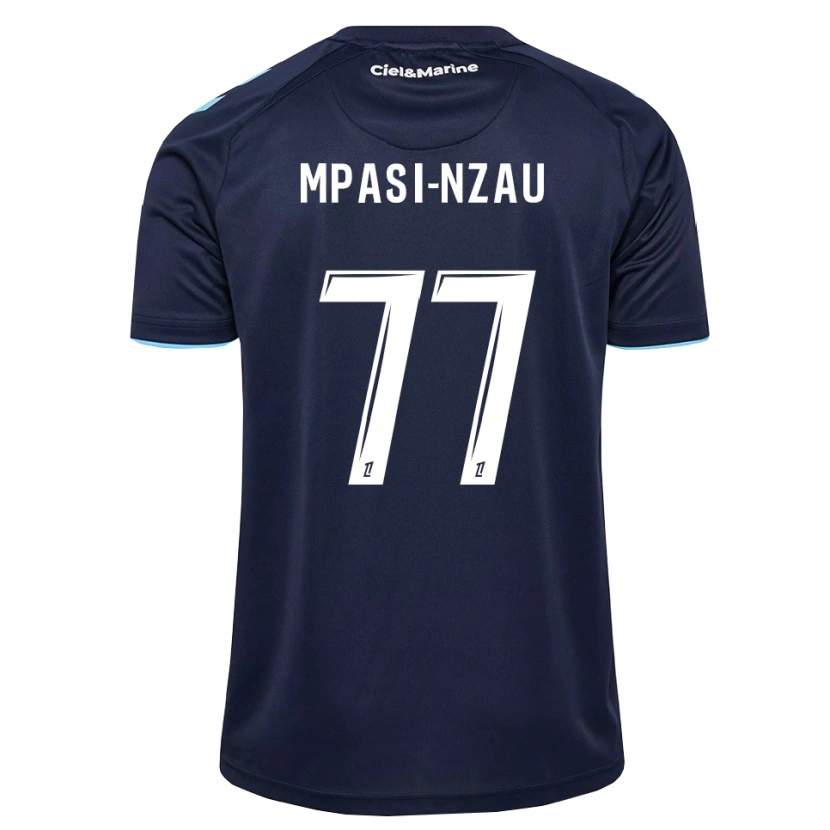 Danxen Damen Lionel Mpasi-Nzau #77 Kornblumenblau Mitternachtsblau Heimtrikot Trikot 2026/27 T-Shirt Österreich